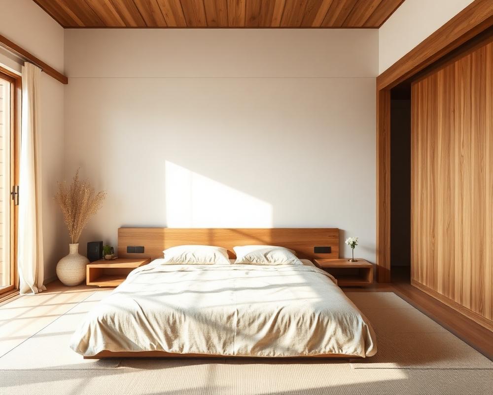 Japandi slaapkamer inspiratie